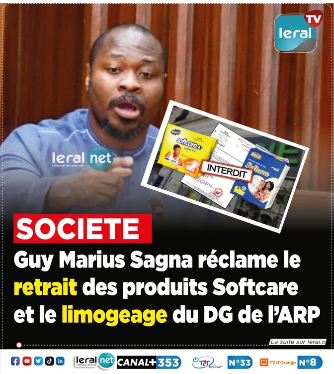 ‎ Dossier Softcare : Le député Guy Marius Sagna dénonce une gestion « scandaleuse »