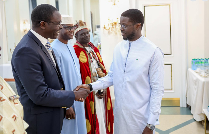 Photos / Audience au Palais : Le président de la République, Bassirou Diomaye Faye, a reçu le collectif des notables de la commune de Yenne, ce vendredi