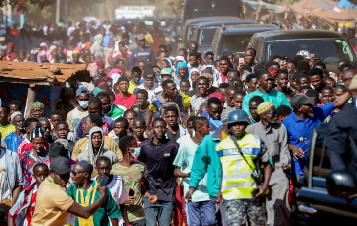 Photos : Le Président Bassirou Diomaye Faye a procédé au lancement officiel du projet d’aménagement et de bitumage de la route Sandiniéry – Tanaff