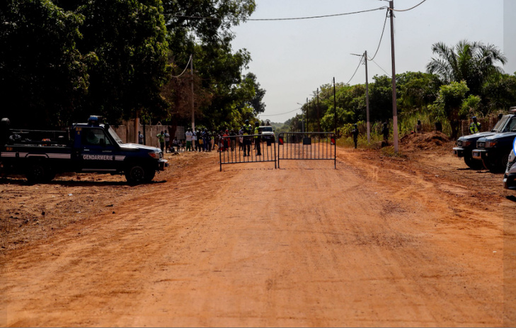 Photos : Le Président Bassirou Diomaye Faye a procédé au lancement officiel du projet d’aménagement et de bitumage de la route Sandiniéry – Tanaff
