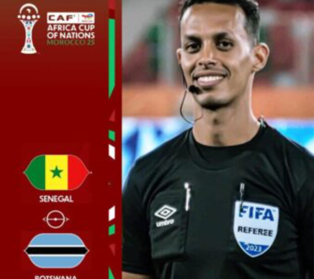 CAN Maroc 2025 : Le Mauritanien Abdel Aziz Bouh, désigné arbitre du match Sénégal vs Botswana