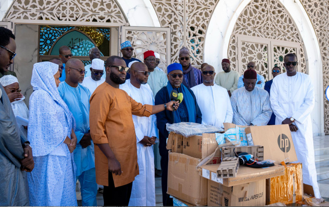 Wave équipe la grande mosquée de Tivaouane en matériel informatique de dernière génération