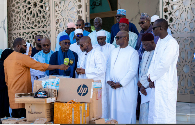 Wave équipe la grande mosquée de Tivaouane en matériel informatique de dernière génération