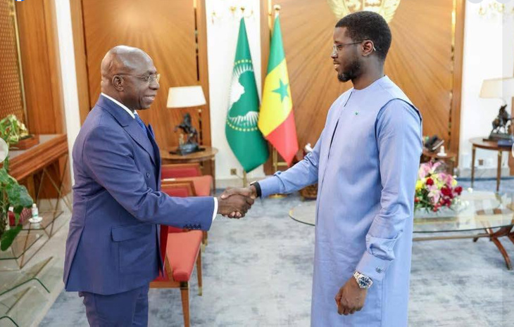 Audience : Le Président Bassirou Diomaye Faye a reçu le Ministre angolais des Relations extérieures, M. Tété António