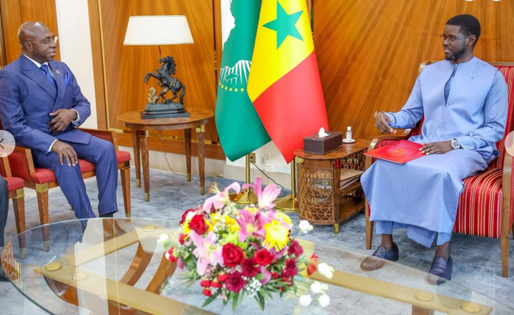 Audience : Le Président Bassirou Diomaye Faye a reçu le Ministre angolais des Relations extérieures, M. Tété António