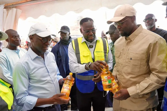 Sonacos : Le Premier Ministre, Ousmane Sonko annonce l’achat de 450 000 tonnes d’arachides 