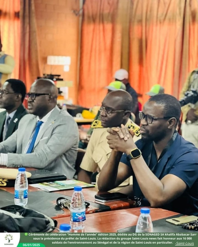 Saint-Louis : Khalifa Ababacar Sarr, DG de la Sonaged SA, honoré