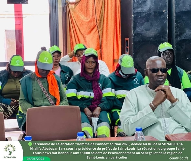 Saint-Louis : Khalifa Ababacar Sarr, DG de la Sonaged SA, honoré