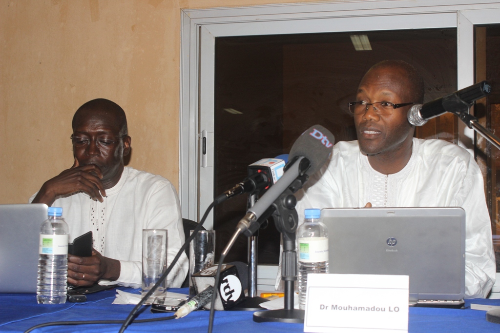 Images-Conférence de presse sur la Cybercriminalité à l'école nationale de police