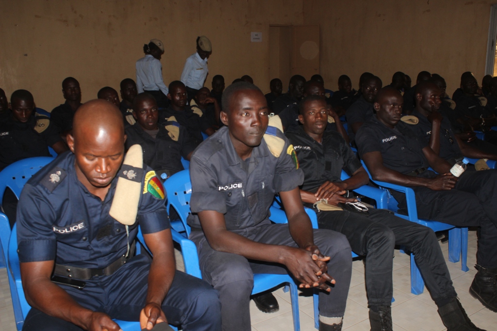 Images-Conférence de presse sur la Cybercriminalité à l'école nationale de police