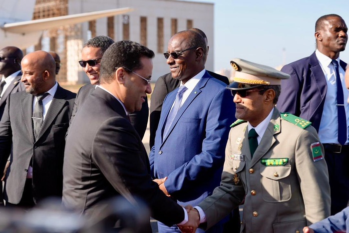 Coopération Sénégal–Mauritanie : Moctar Ould Djay accueilli par Ousmane Sonko Coopération Sénégal–Mauritanie : Moctar Ould Djay accueilli par Ousmane Sonko
