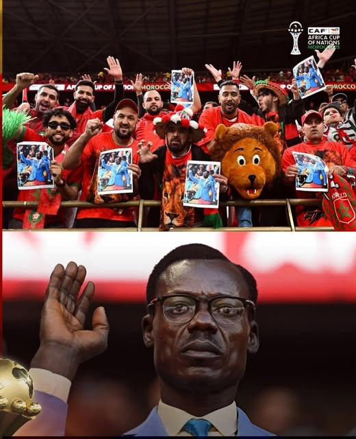 CAN 2025: les supporters marocains rendent hommage à l'homme statue "Lumumba"