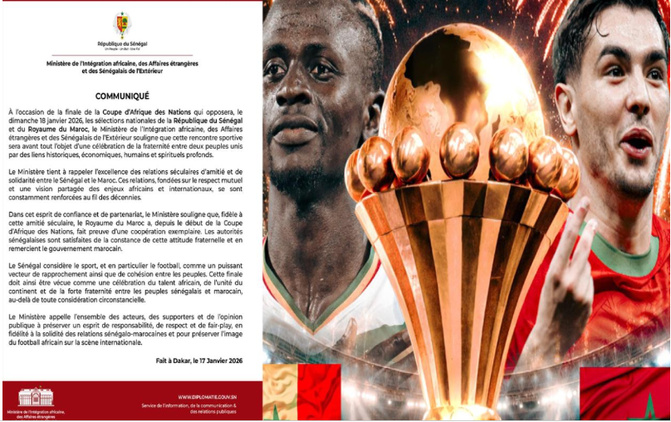 Tensions au Maroc / finale de la CAN 2025 : L’État du Sénégal entre en jeu