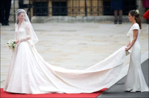 La robe de mariée de Kate Middleton au coeur d'une polémique
