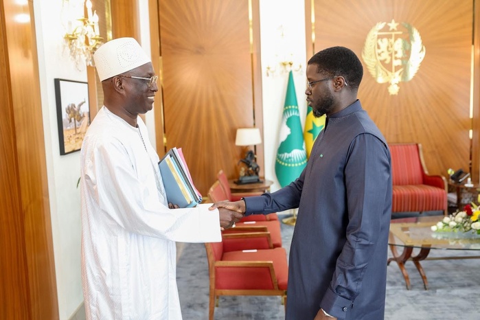 Le Président reçoit MAVAMAR Industries avant l’inauguration de la raffinerie de Sendou