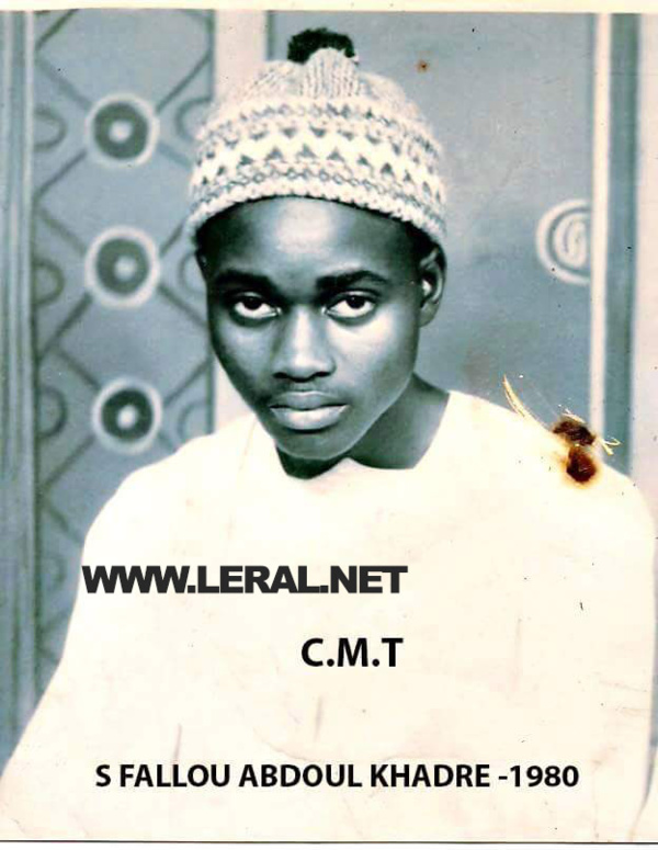 Serigne Fallou Abdou Khadr en 1980