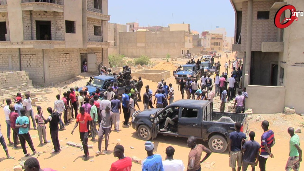 Conflit foncier à Ouakam - Quelques images des débuts de la mobilisation populaire