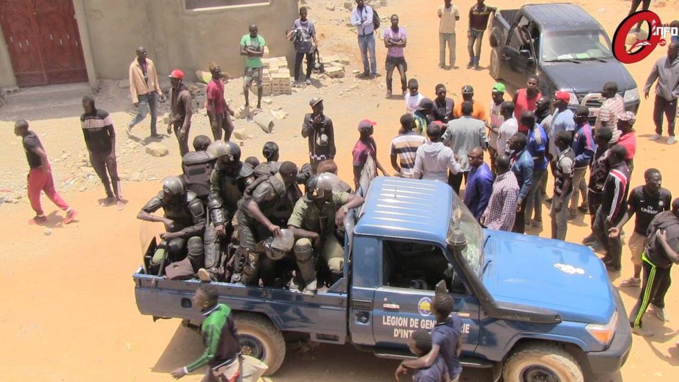 Conflit foncier à Ouakam - Quelques images des débuts de la mobilisation populaire