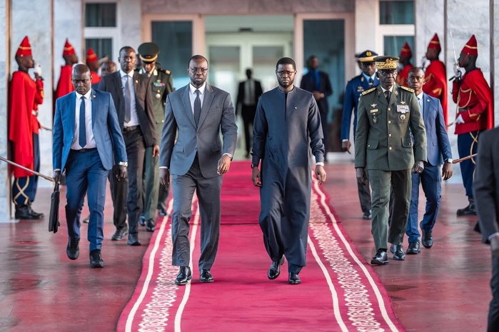 Bassirou Diomaye Faye en visite officielle en République du Congo