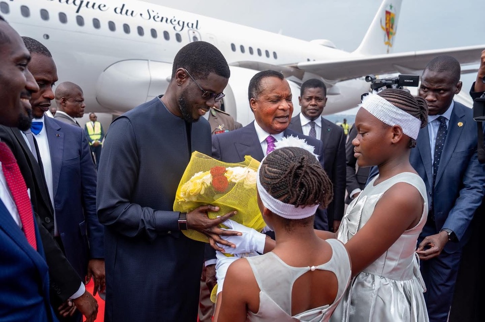Visite officielle : Le Président Diomaye Faye chaleureusement reçu en République du Congo