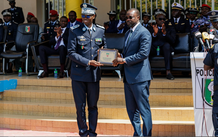 Photos : l’Ecole nationale de Police a reçu la visite du Premier Ministre Ousmane SONKO, ce mardi