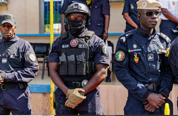 Photos : l’Ecole nationale de Police a reçu la visite du Premier Ministre Ousmane SONKO, ce mardi