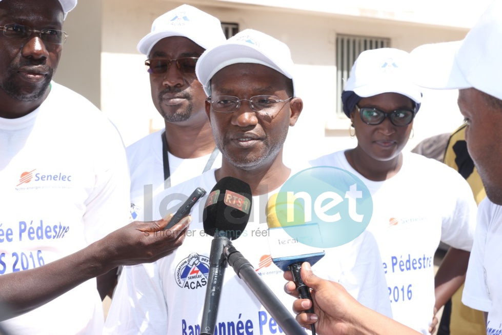 Les images de la randonnée pédestre des cadres de la Senelec