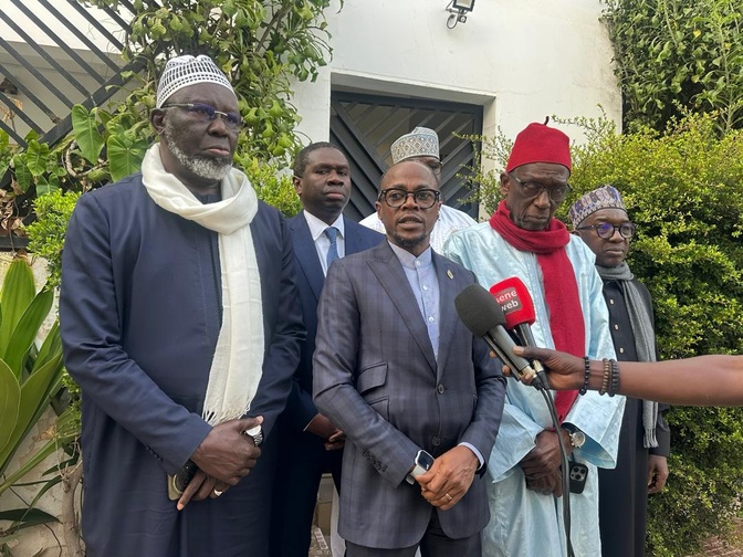 Solidarité politique : Une délégation des anciens présidents de groupe parlementaire du Sénégal, au domicile du président Doudou Wade, cet après-midi