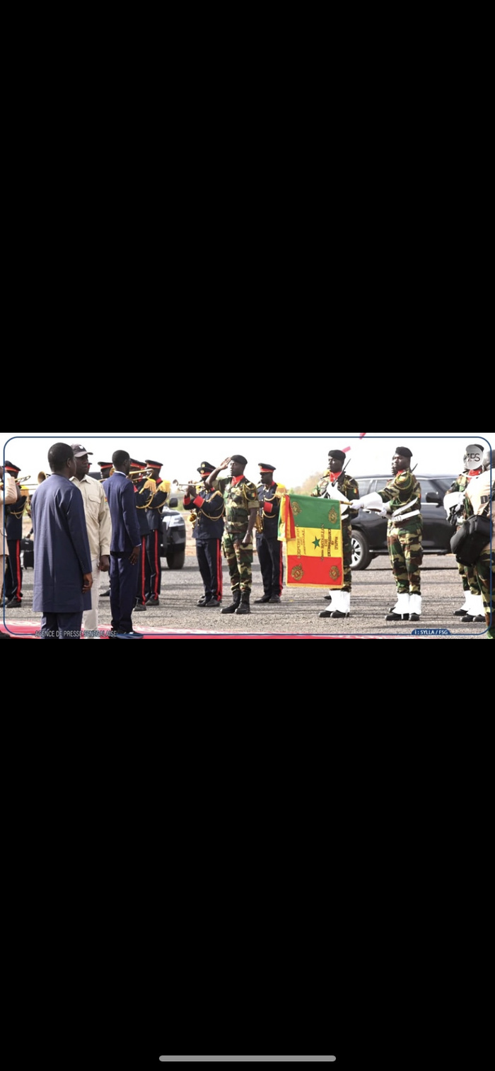 Tournée économique: Le Président Faye est arrivé à Tambacounda 