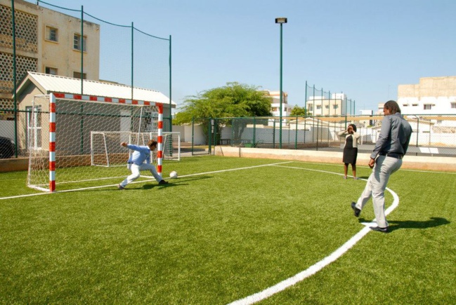 Salif Diao offre à son pays le Sénégal un centre de foot très moderne