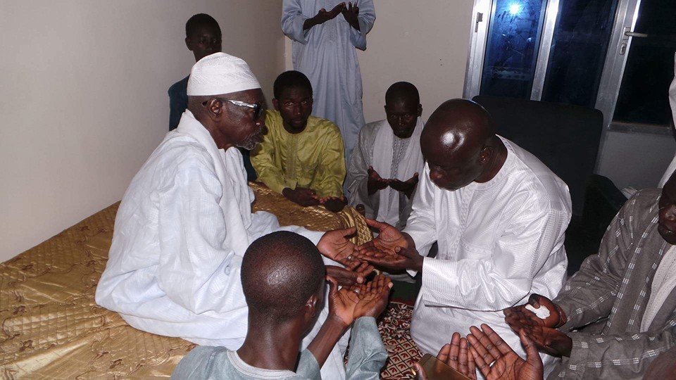 Les images de la visite d'Idrissa Seck à Touba à l'occasion du Magal de Kazu Rajab