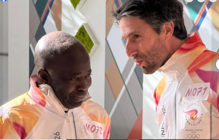 Avant les JOJ Dakar 2026 / Mamadou Diagna Ndiaye porte la flamme olympique à Milano Cortina : « C’est une fierté de représenter le Sénégal »
