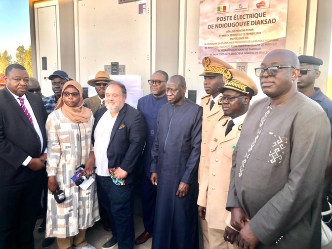 Extension du réseau électrique : Le poste de Diacksao de la Commune de Bambilor, mis en service