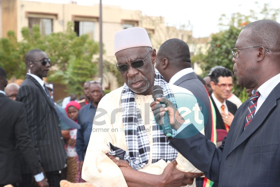 En images la cérémonie d'inauguration des cinq places publiques pavées et des deux écoles pour talibés de la Médina