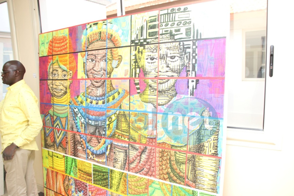 Les images du vernissage à l'Allianz Sénégal