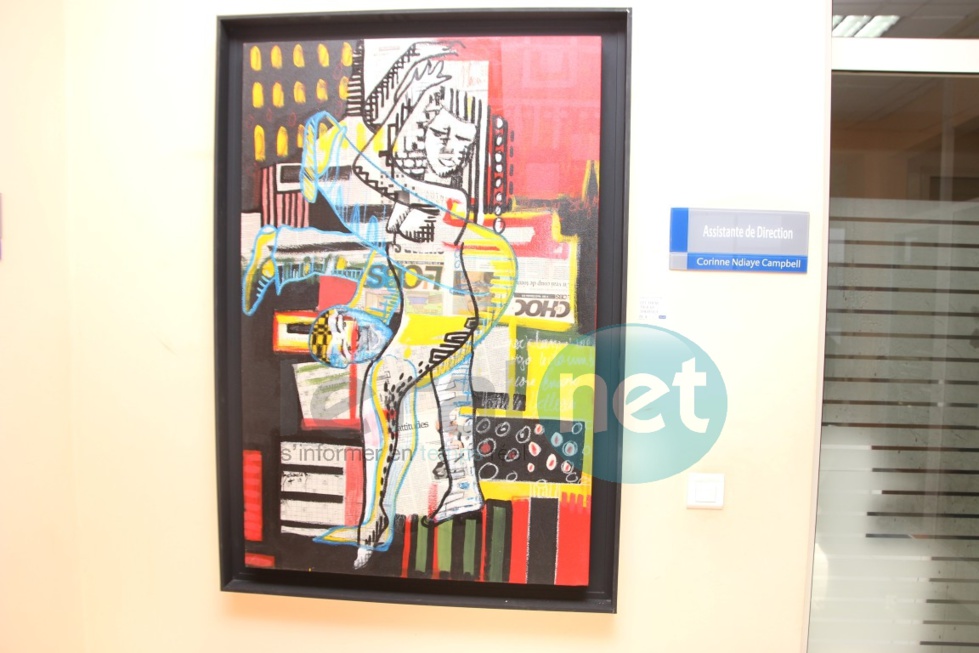 Les images du vernissage à l'Allianz Sénégal