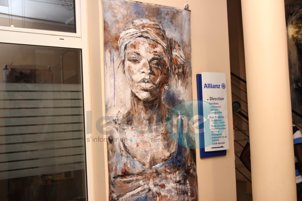 Les images du vernissage à l'Allianz Sénégal