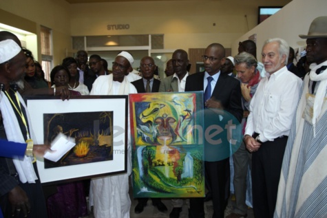 12e biennale de l'Art contemporain de Dakar : Regardez les images de l'exposition "Soré et Diégué"