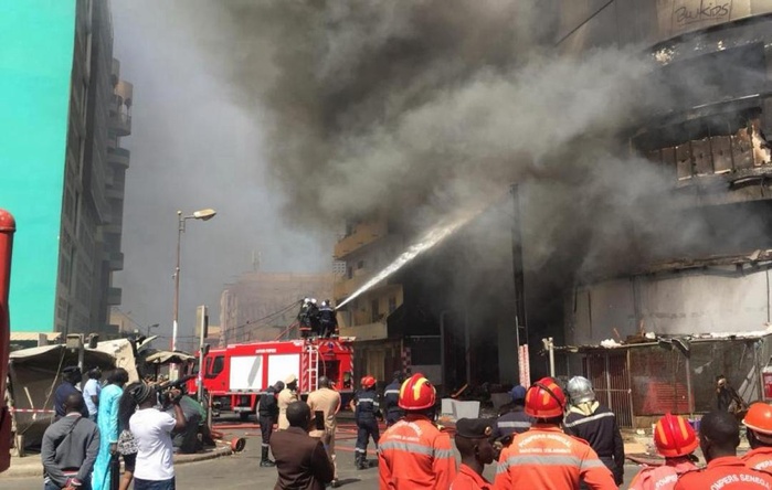 Incendie au Ministère des Finances