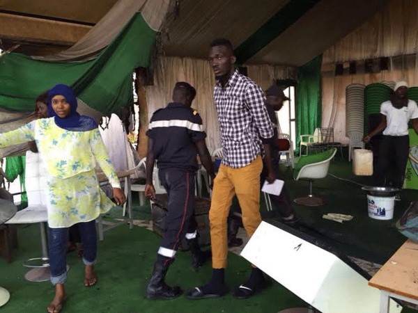 Grave incendie à l’incubateur d’entreprise de Thione Niang à Ngor (IMAGES)