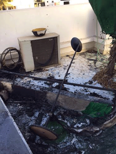 Grave incendie à l’incubateur d’entreprise de Thione Niang à Ngor (IMAGES)