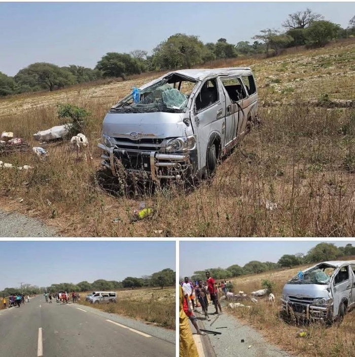 Grave accident à hauteur de Kartiack : Le chauffeur et son apprenti grièvement blessés