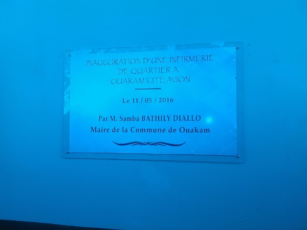 Ouakam : Le maire inaugure la première infirmerie de quartier de la Cité Avion