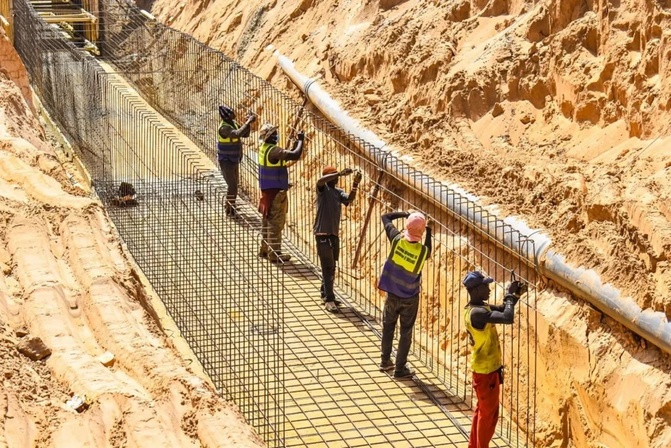 Tivaouane : Les travaux d’assainissement exécutés à 15 %