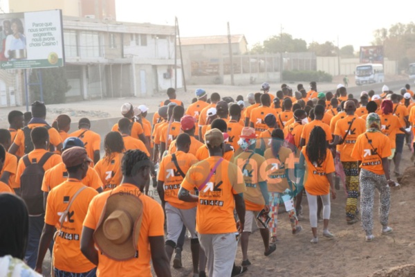 Pèlerinage marial de Popenguine 2016 : Les pèlerins ont entamé la 36ème édition de la marche