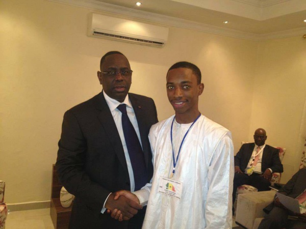 Le Président Macky Sall en compagnie de son neveu Mohamed Thimbo 