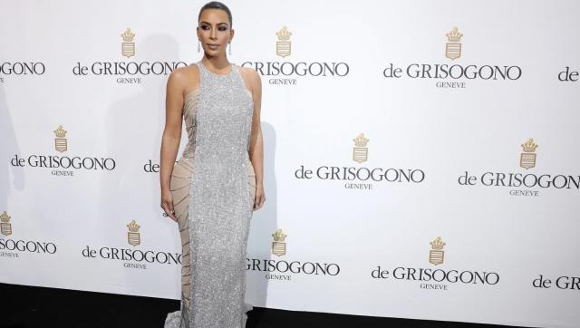 Festival de cannes 2016 : Kim Kardashian très sexy en robe moulante à la soirée de Grisogono