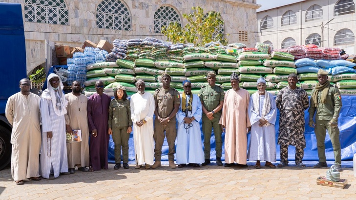 Photos / Douanes-Populations : La caravane ramadan 2026 des Douanes sénégalaises accueillie à Koki