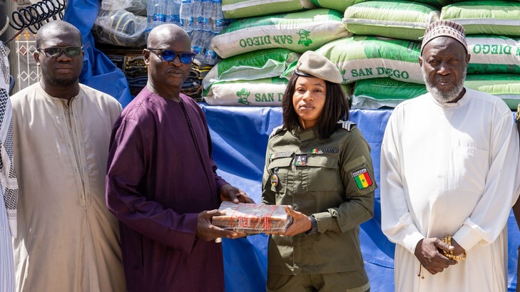 Photos / Douanes-Populations : La caravane ramadan 2026 des Douanes sénégalaises accueillie à Koki