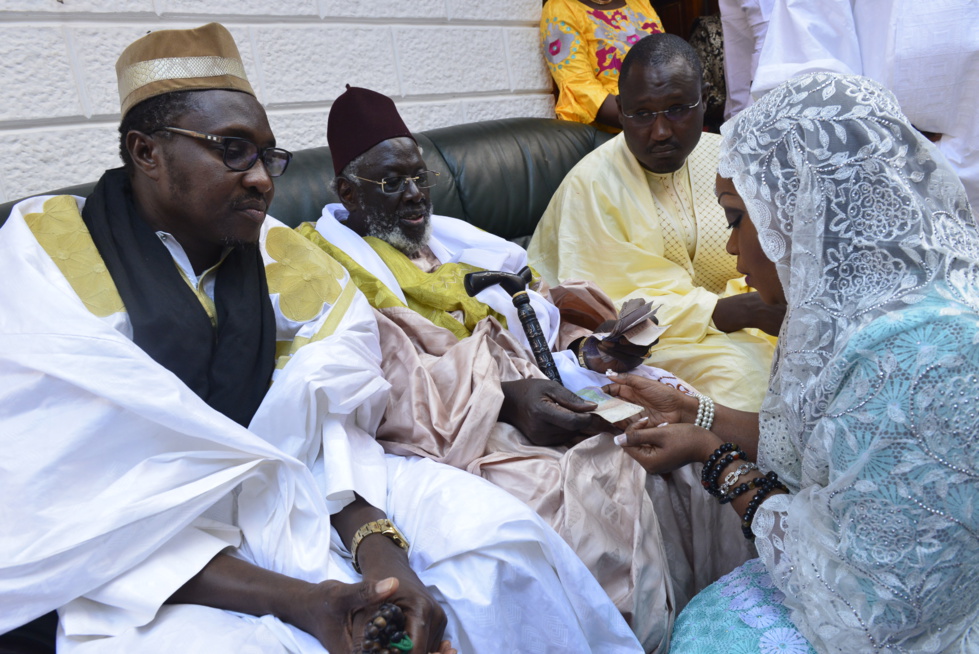 En images le mariage de Cheikh Mbacké, Pdg CM Automobile, et de la petite fille d'Amadou Assane Ndoye